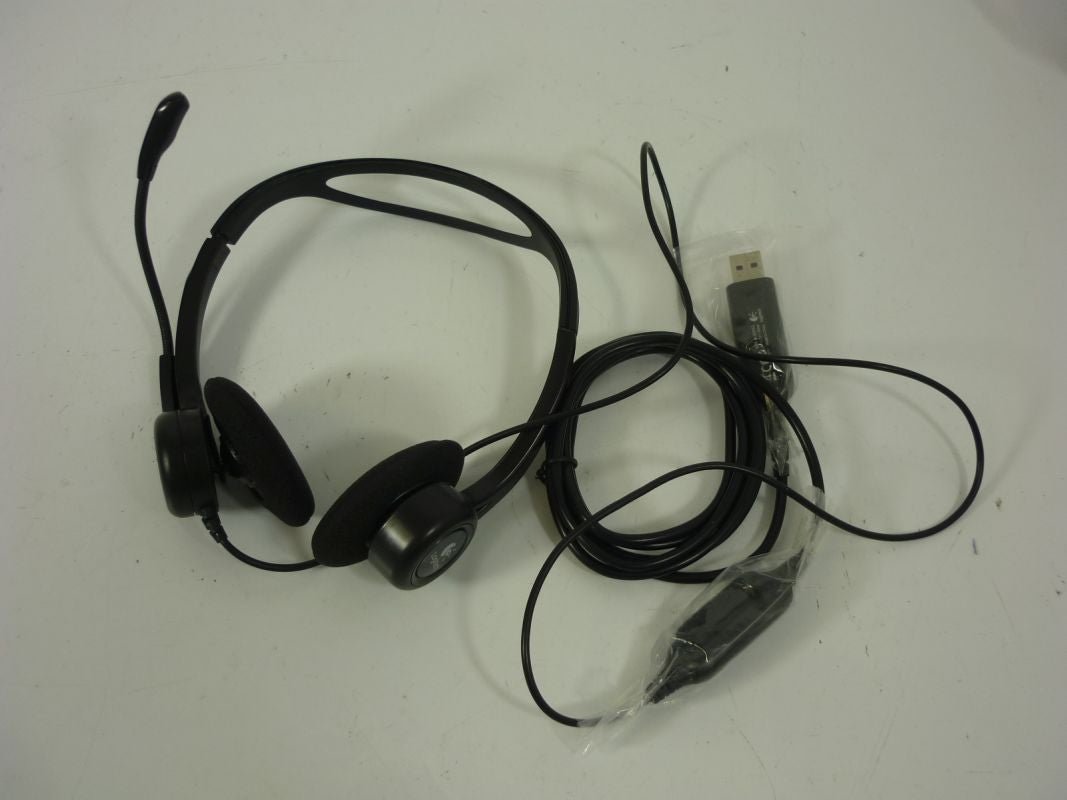 LOGITECH PC Headset 960 USB 981 - 000100 - Compridis