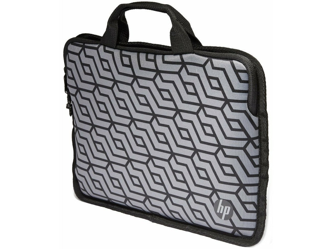 HP Protective Reversible 11" Black/Geo Sleeve 471D2AA
