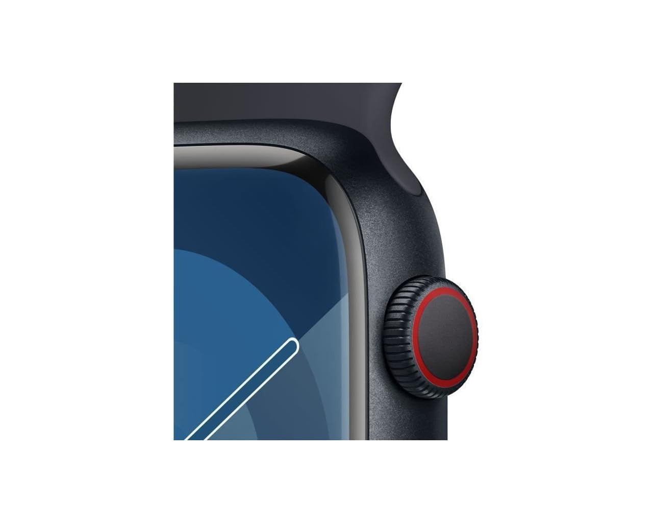 Apple Watch Series 9 45 mm Numérique 396 x 484 pixels Écran tactile Noir Wifi GPS (satellite) MR9A3QF/A