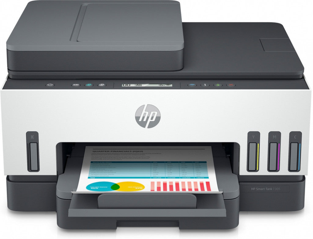 HP Smart Tank 7305 All-in-One Printer met draadloze connectiviteit