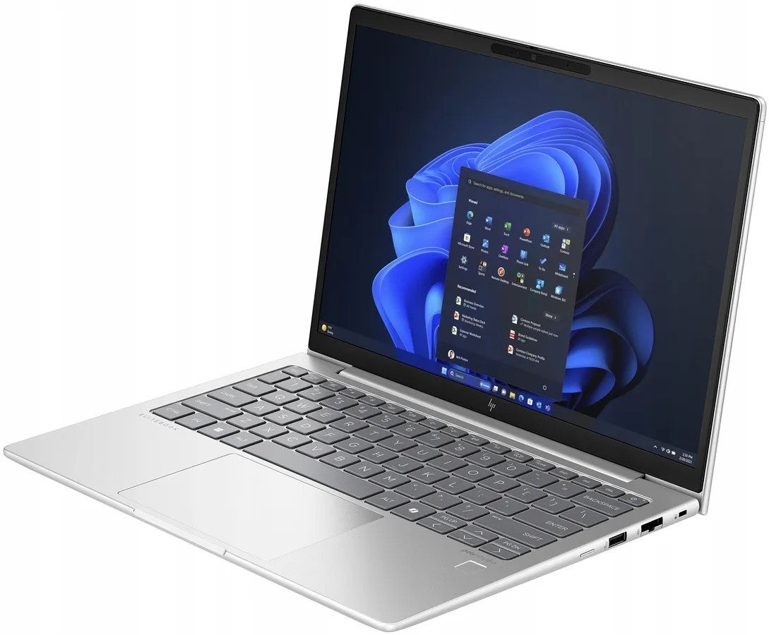 HP EliteBook G11 Intel Core Ultra 5 125U Ordinateur portable 33,8 cm (13.3") WUXGA 16 Go DDR5-SDRAM 512 Go SSD Wi-Fi 6E (802.11ax) Windows 11 Pro AI PC Argent 9Y7E4ET#ABF