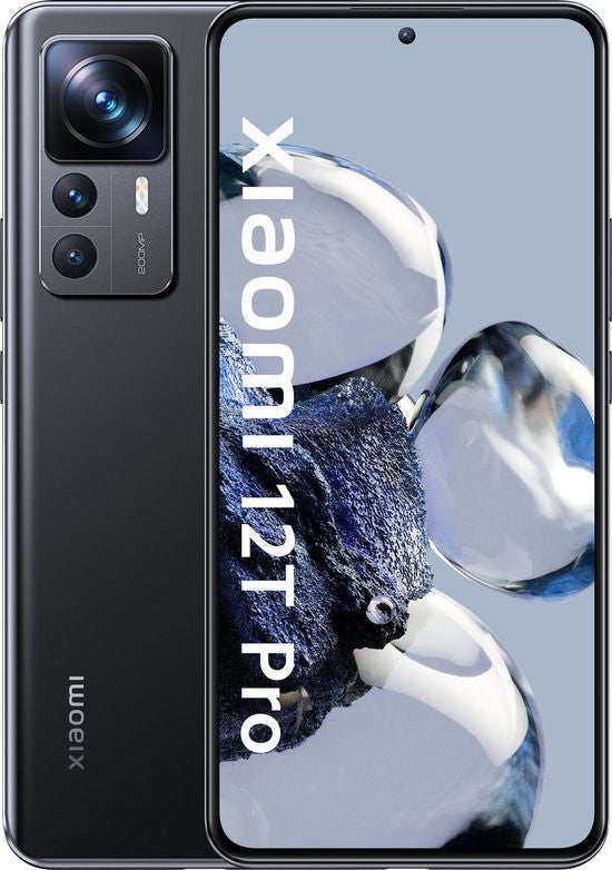 XIAOMI 12T Pro 8GB RAM 256GB opslag Zwart MZB0CC1EU