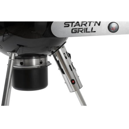 Start N Grill houtskoolgrill 57 cm met automatische ontsteking – SNG Evolution SNG22EVO230BK - Compridis