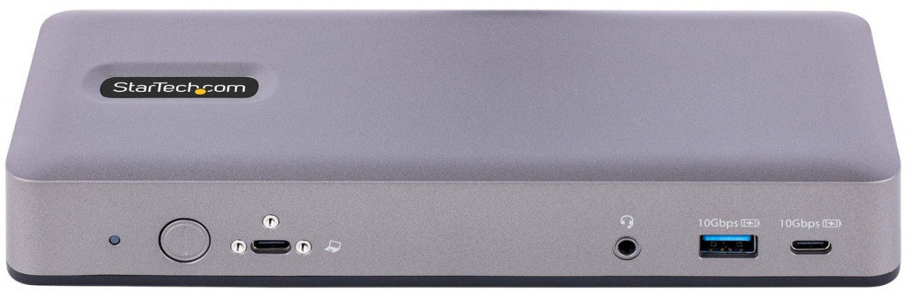 StarTech.com USB - C Docking Station, Multi Monitor USB - C Dock, HDMI/DP/DP Alt - mode, 3x 4K30 / 2x 4K60, 7 - Port USB Hub, 60W Power Delivery, GbE, 3.5mm Audio, Works With Chromebook Certified DK31C3MNCRUE - Compridis