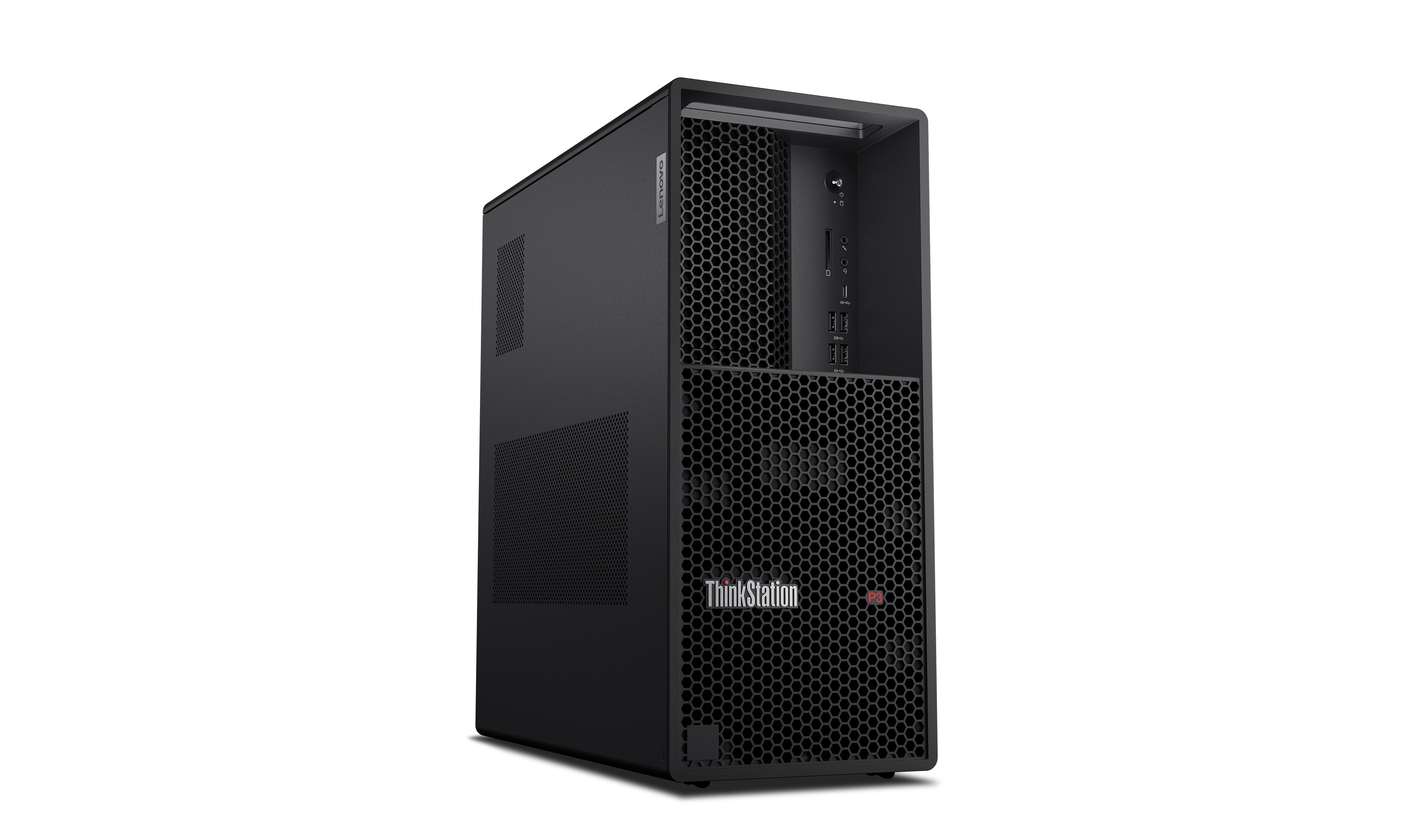Lenovo ThinkStation P3 Tower Intel® Core™ i7 i7-14700 16 GB DDR5-SDRAM 512 GB SSD Windows 11 Pro Workstation Zwart 30GS00BDMB