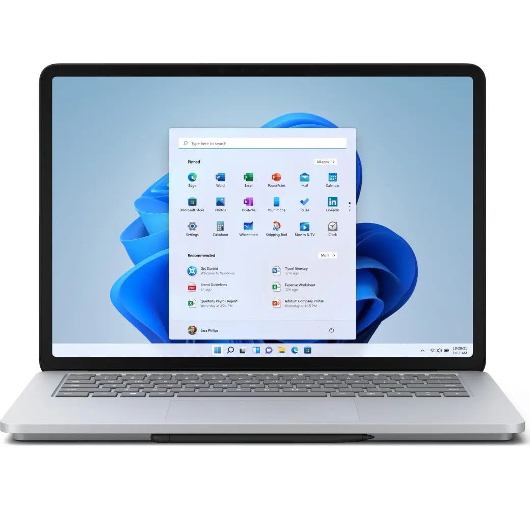 MICROSOFT Surface Laptop Studio I5 - 11300H/16GB/512GB/14.4" QWERTZ/W11H 9WI - 00005 - Compridis