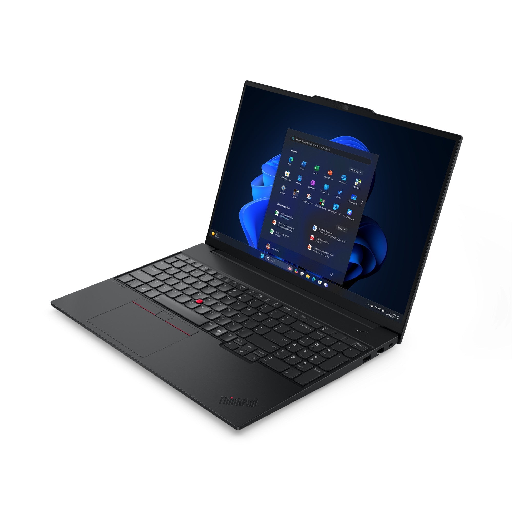 LENOVO ThinkPad E16 Gen 3, 16", Intel Core Ultra 7 255H, 16GB RAM, 512GB SSD, AZERTY Keyboard (Belgian), 21SR002FMB - Compridis
