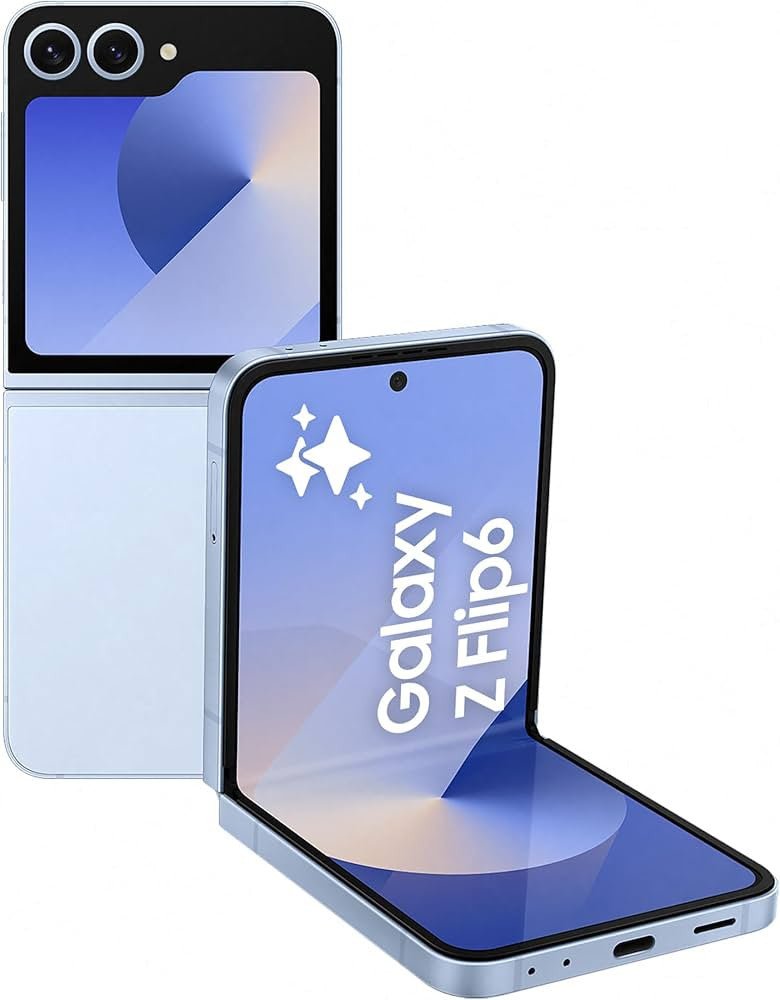 Samsung Galaxy Z Flip6 17 cm (6.7") Dual SIM Android 14 5G USB Type - C 12 GB 256 GB 4000 mAh Blauw SM - F741BLBGEUB - Compridis