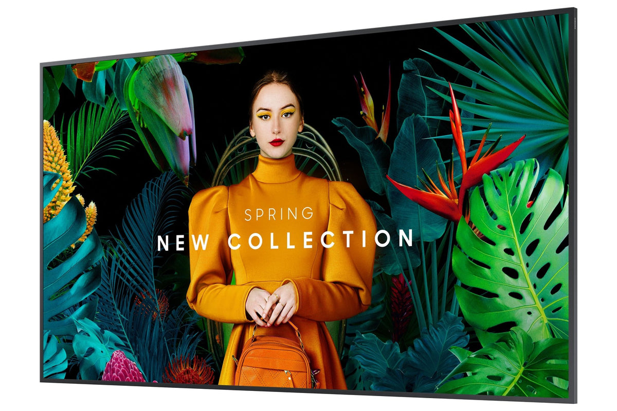 Samsung QB75C LH75QBCEBGCXEN – 75″ UHD 4K Slim LED Signage Display Zwart - Compridis
