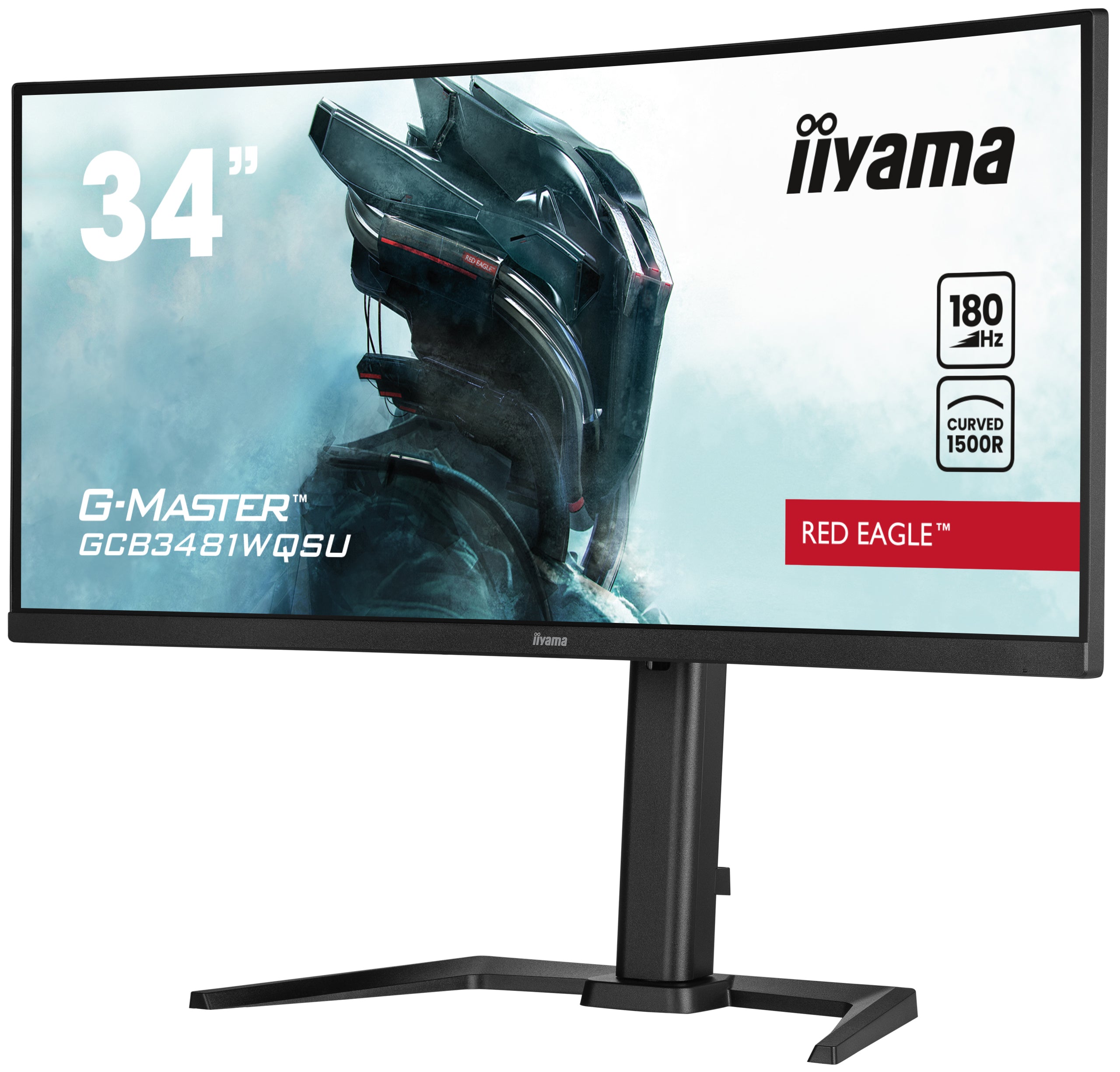G-Master Red Eagle - Écran incurvé UltraWide Quad HD 34 pouces - 3440x1440