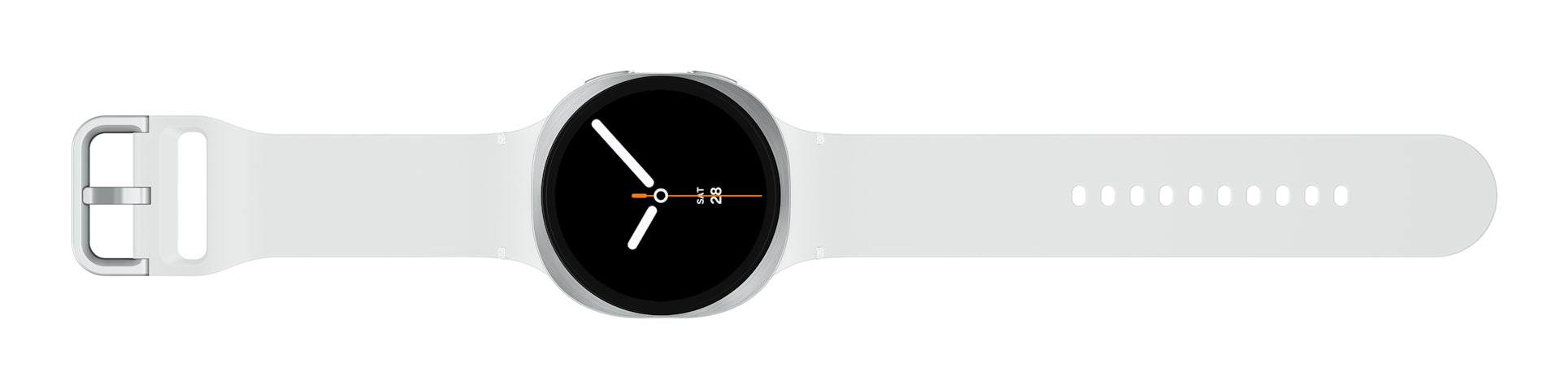 Samsung SM-L335FZSAEUB smartwatche et montre de sport 3,81 cm (1.5") AMOLED 44 mm Numérique 480 x 480 pixels Écran tactile Argent Wifi GPS (satellite) SM-L335FZSAEUB