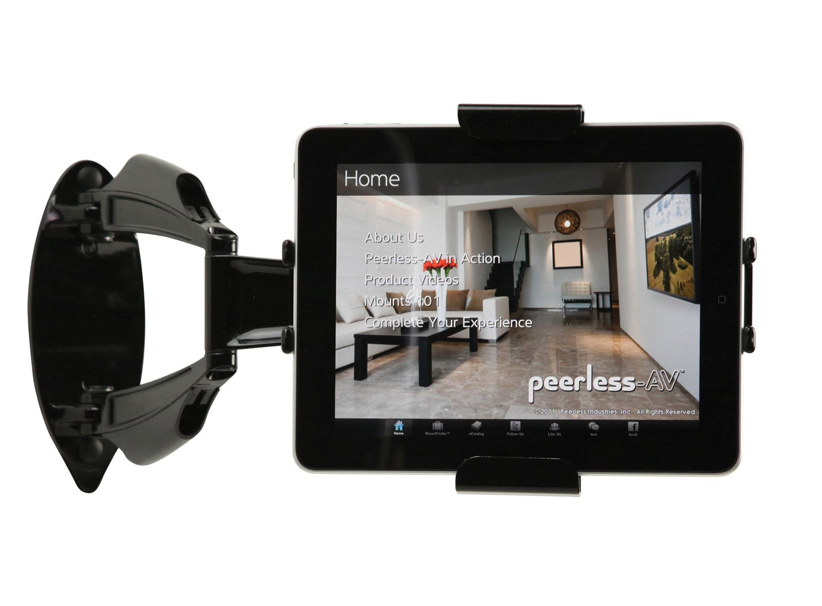 Peerless SA730P tv - bevestiging 73,7 cm (29") Zwart SA730P - Compridis
