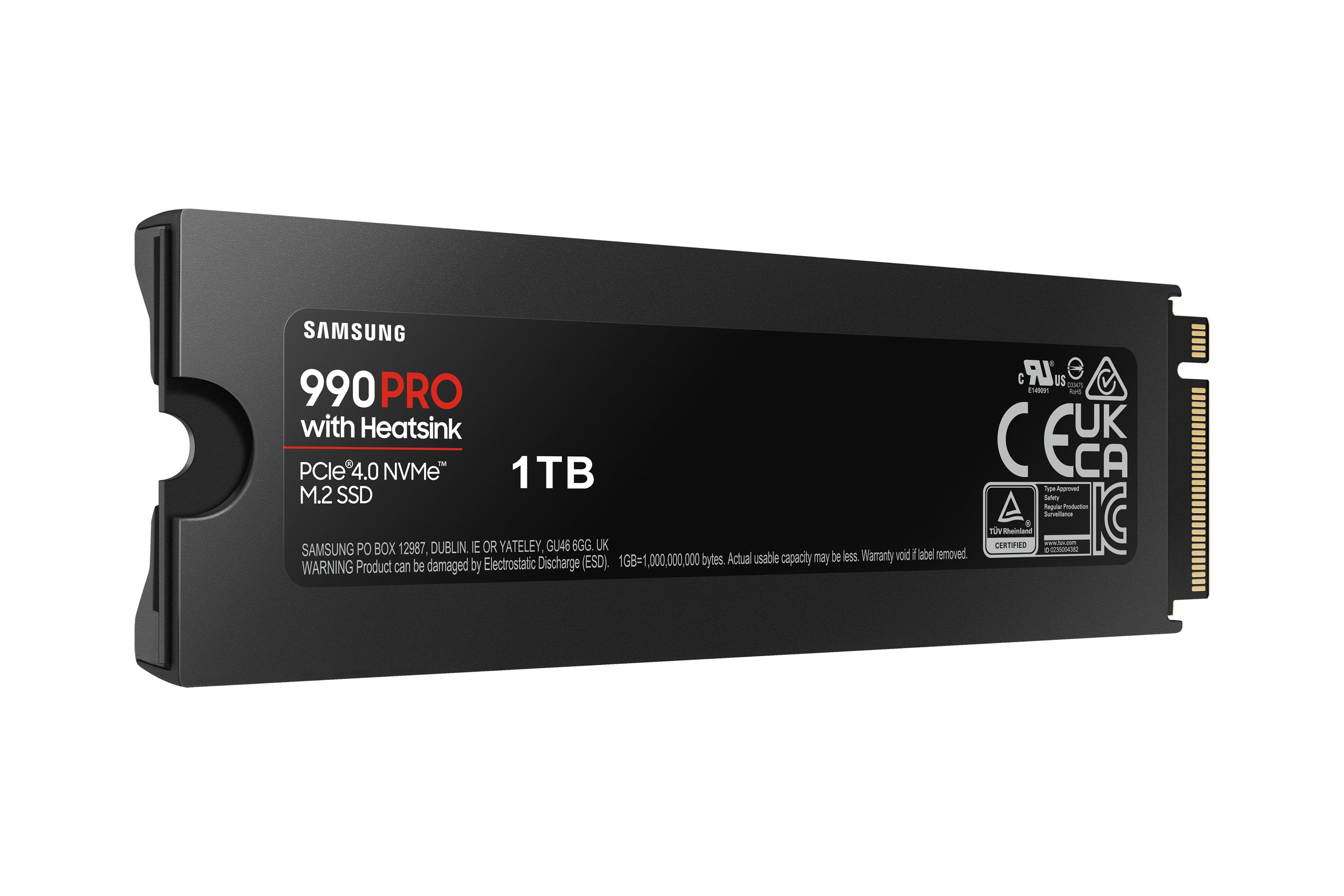 Samsung MZ-V9P1T0 1 TB M.2 PCI Express 4.0 NVMe V-NAND MLC MU-PA1T0B/EU