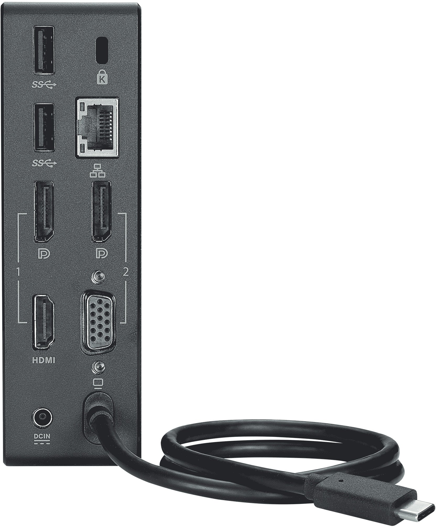 SimPro Dock 2 - Thunderbolt 3 - Zwart/Blauw