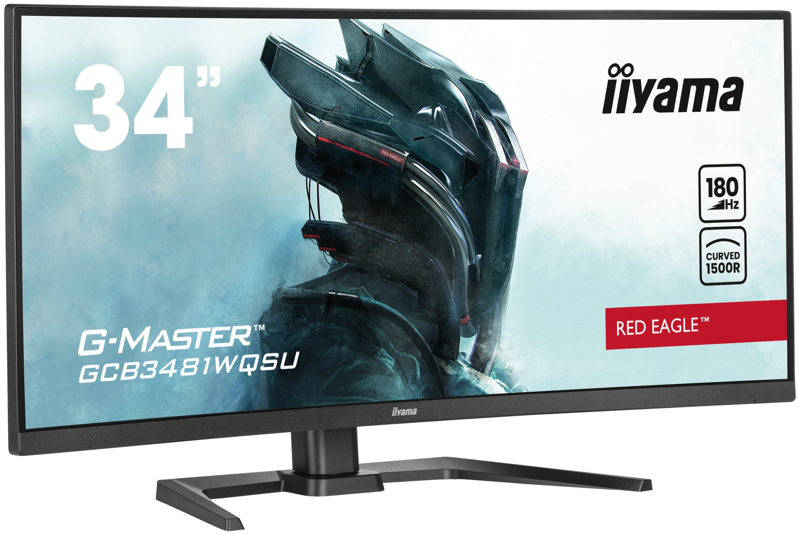 G-Master Red Eagle - Écran incurvé UltraWide Quad HD 34 pouces - 3440x1440