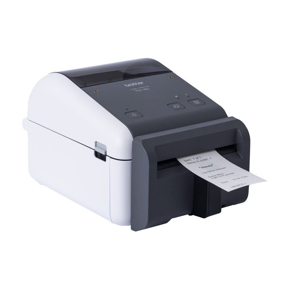 Brother TD-4420DNFC - Imprimante d'étiquettes Linerless de 4 pouces TD4420DNFC