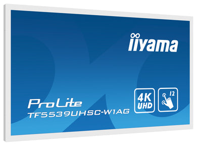 IIYAMA ProLite TF5539UHSC-W1AG 55″ PCAP 4K écran tactile Open-Frame blanc