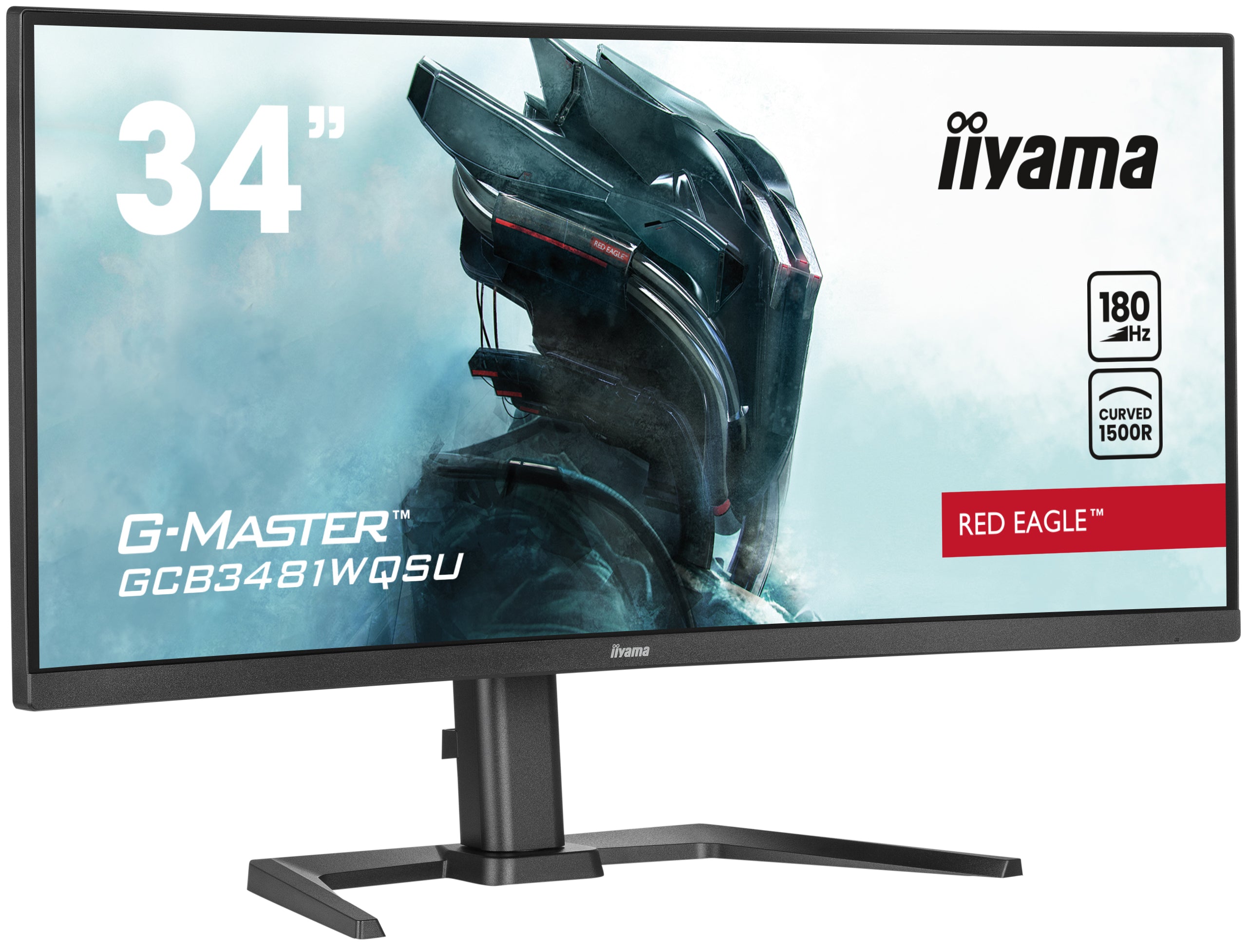 G-Master Red Eagle - Écran incurvé UltraWide Quad HD 34 pouces - 3440x1440