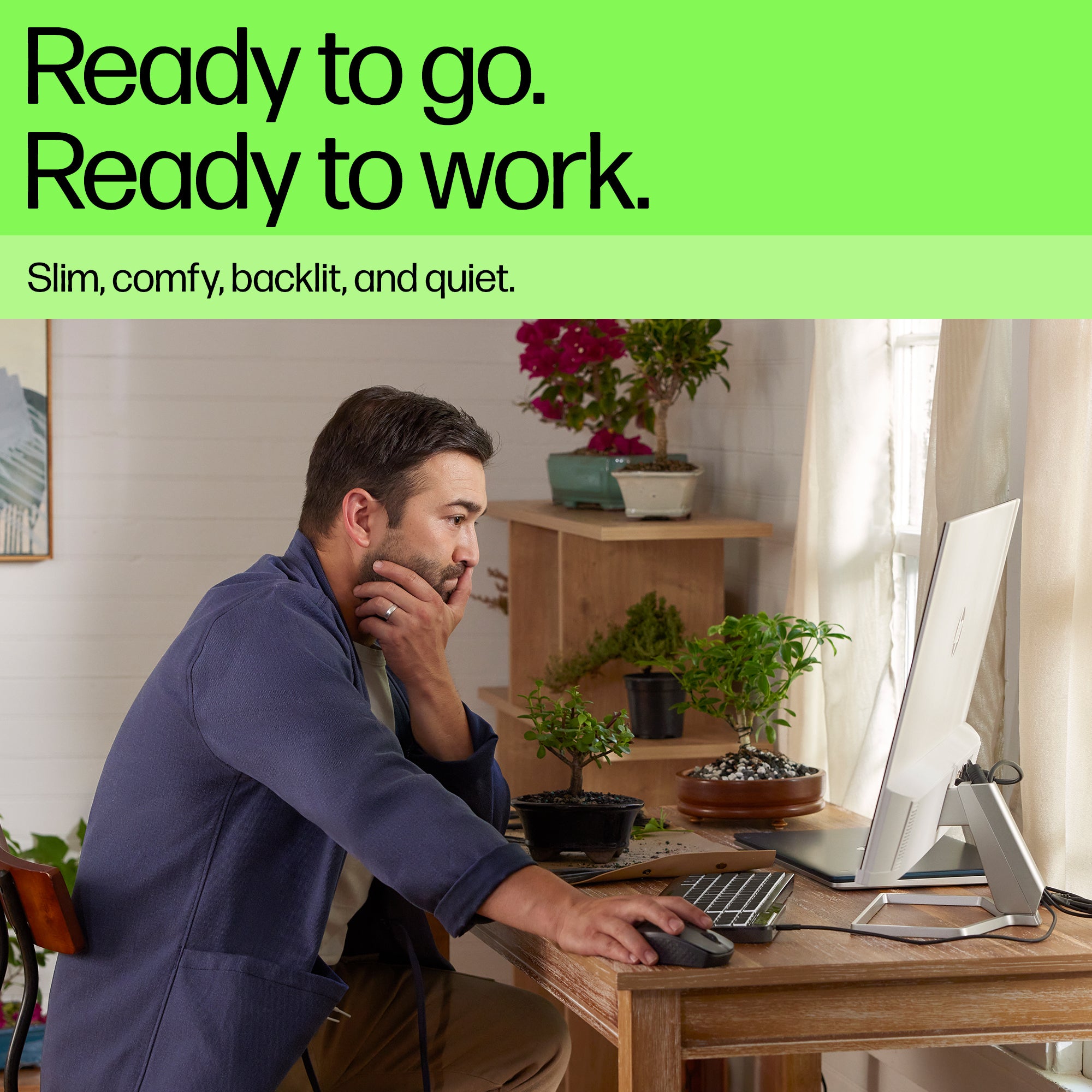 HP 400 Backlit Wired Keyboard 7N7C0AA#AC0