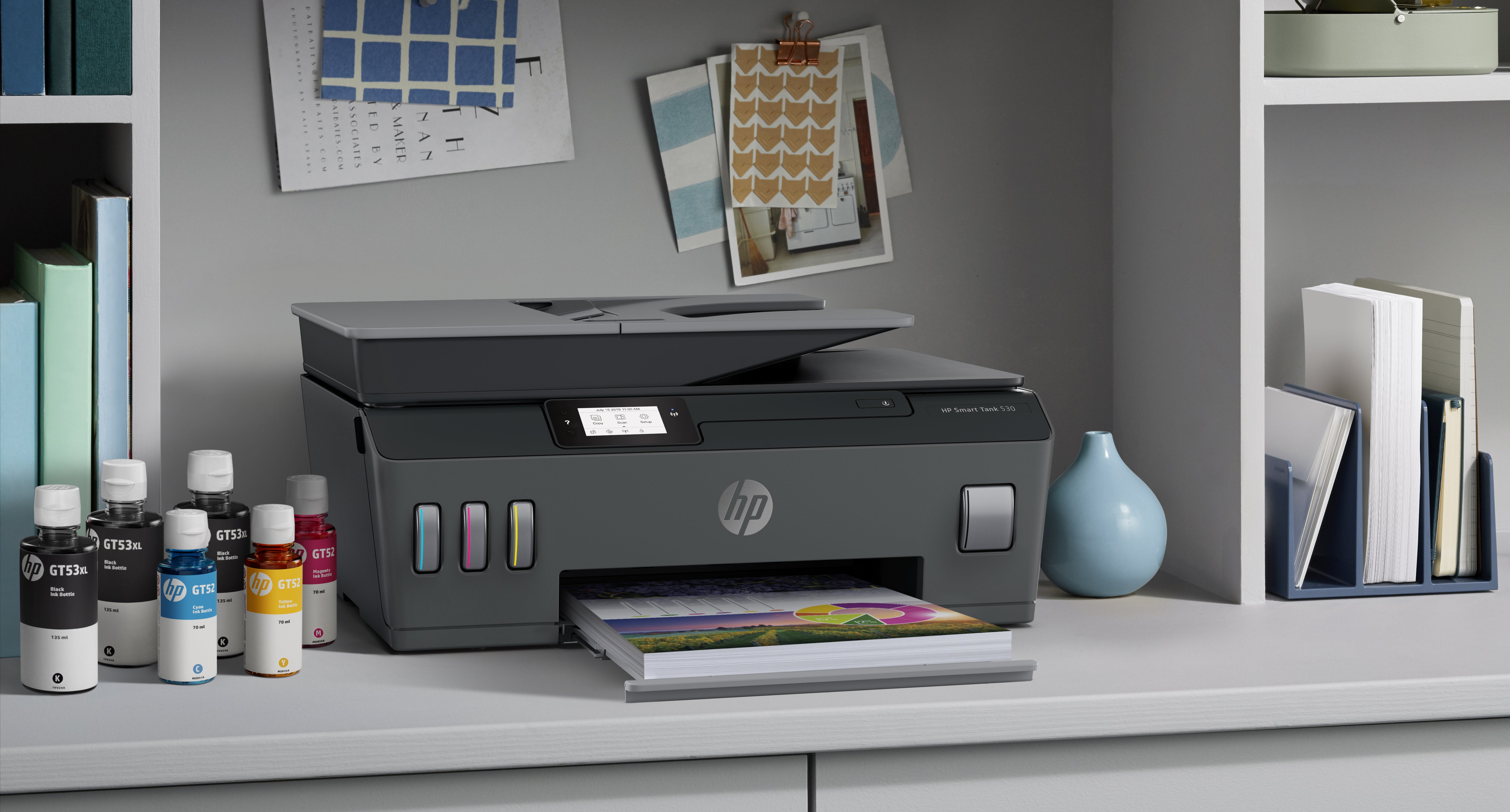 HP Smart Tank 530 Wireless All-in-One A jet d'encre thermique A4 4800 x 1200 DPI 11 ppm Wifi 4SB24A#BEW