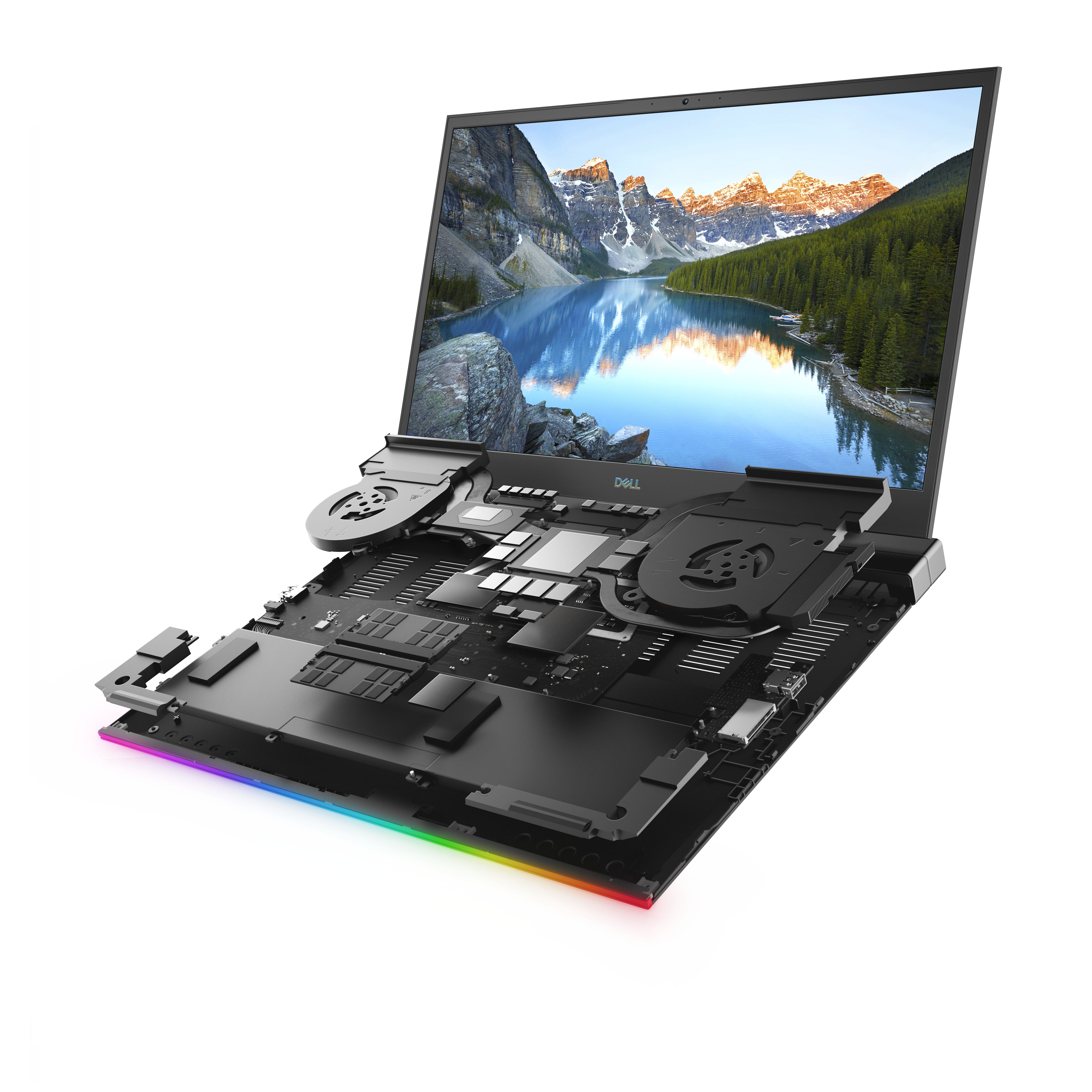 DELL G7 7700 Intel® Core™ i7 i7-10750H Ordinateur portable 43,9 cm (17.3") Full HD 16 Go DDR4-SDRAM 1 To SSD NVIDIA® GeForce RTX™ 2060 Wi-Fi 6 (802.11ax) Windows 10 Home Français Noir, Gris 7700-0761