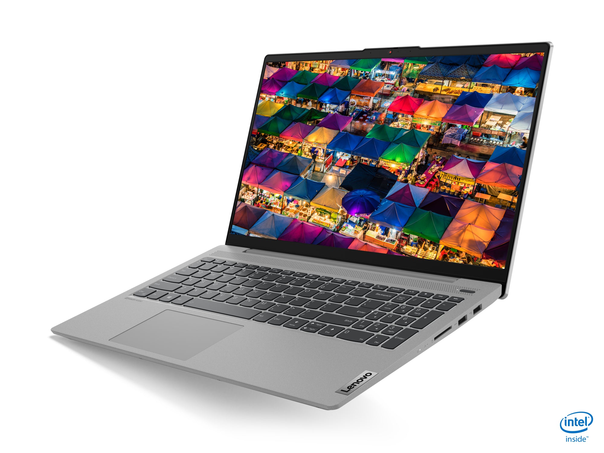 Lenovo IdeaPad 5 15ITL05 Intel® Core™ i7 i7-1165G7 Ordinateur portable 39,6 cm (15.6") Full HD 16 Go DDR4-SDRAM 512 Go SSD NVIDIA GeForce MX450 Wi-Fi 5 (802.11ac) Windows 10 Home Anglais Gris, Platine 82FG00KGMH