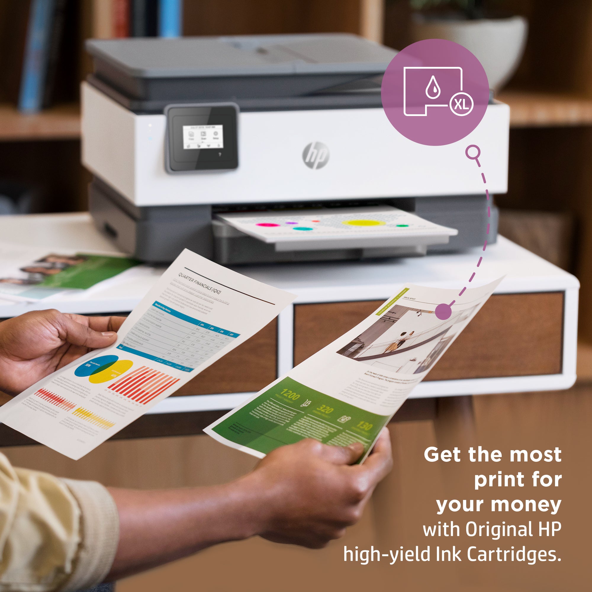 HP OfficeJet 8014e Draadloos All-in-One Kleur Printer, Instant Ink; Dubbelzijdig printen 228G0B#629