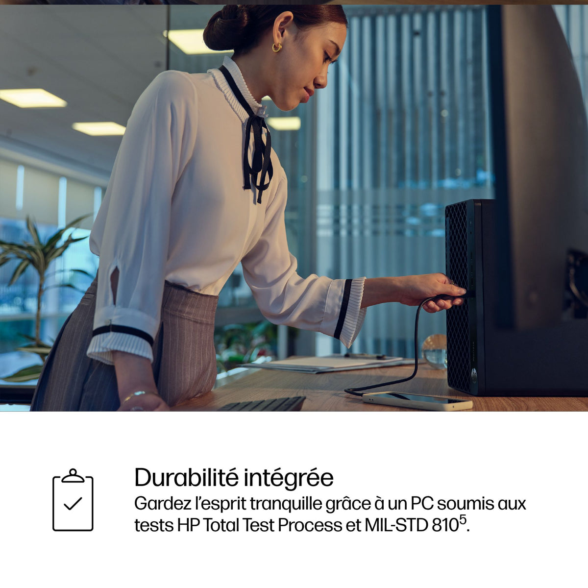 HP ProDesk 4 Tower G1i Desktop AI PC 9H7K7ET#ABF