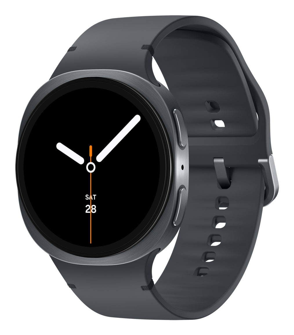 Samsung Galaxy Watch 8 3,81 cm (1.5") AMOLED 44 mm Digitaal 480 x 480 Pixels Touchscreen Grafiet Wifi GPS SM-L335FDAAEUB
