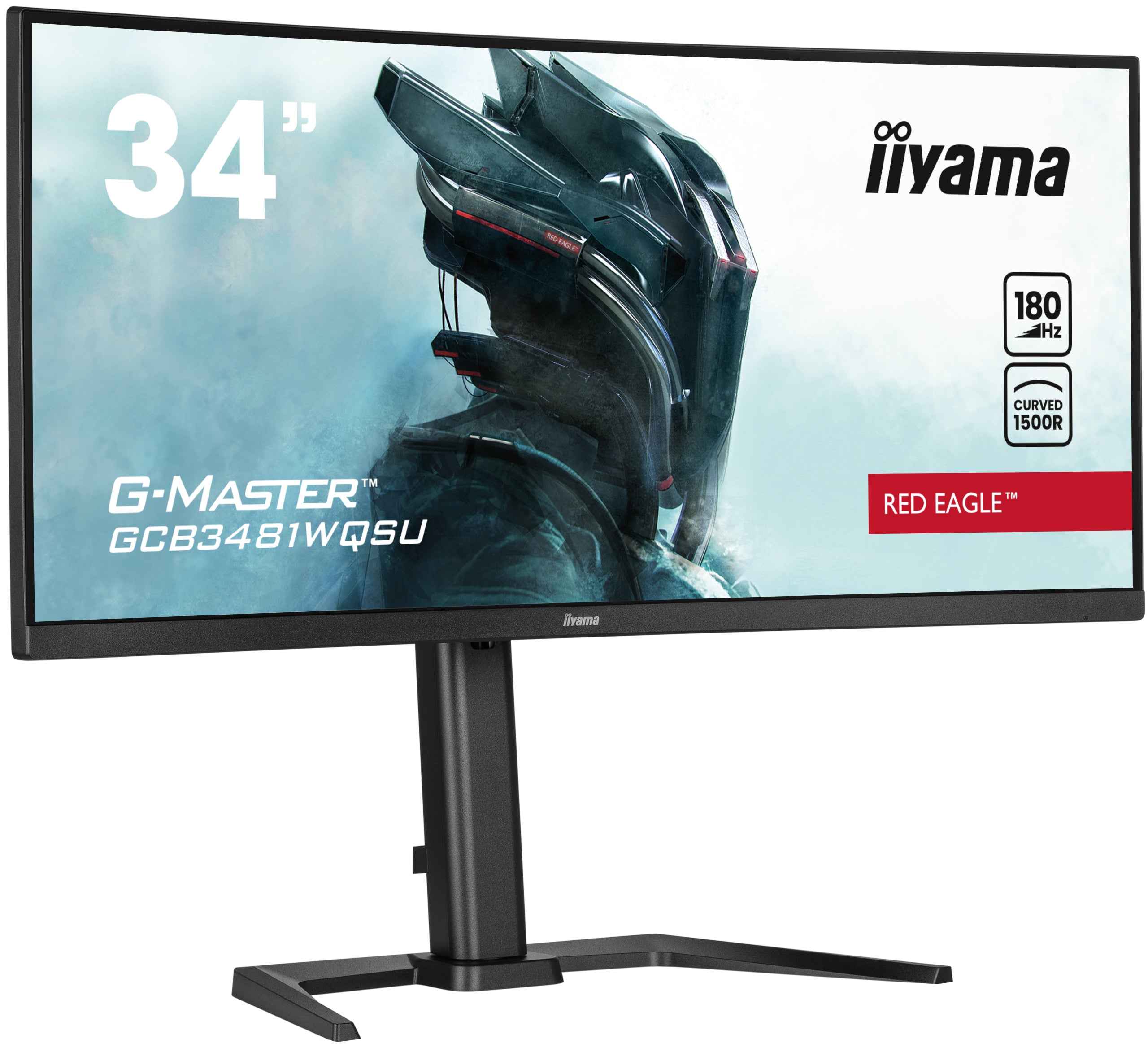 G-Master Red Eagle - Écran incurvé UltraWide Quad HD 34 pouces - 3440x1440
