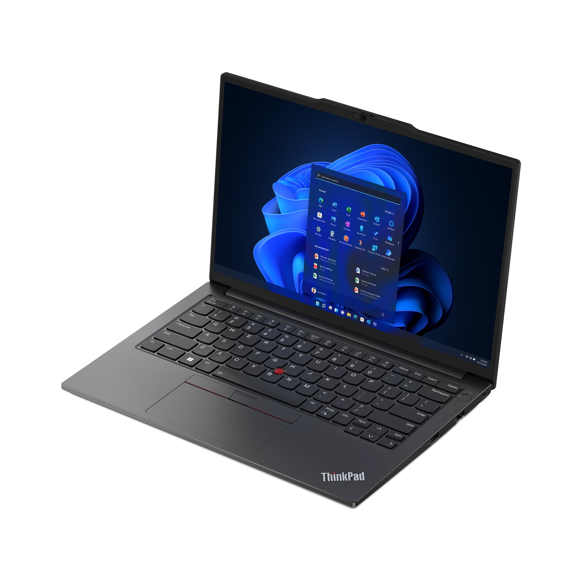 ThinkPad E14 Gen 5 (AMD) - 14 pouces - AMD Ryzen 3 7330U - 8 Go RAM - 256 Go SSD - Windows 11 Pro 21JR0060MH