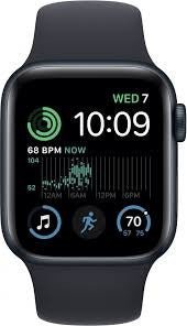 Apple Watch SE OLED 40 mm Digitaal 324 x 394 Pixels Touchscreen 4G Zwart Wifi GPS 4NPL3B/A - Compridis