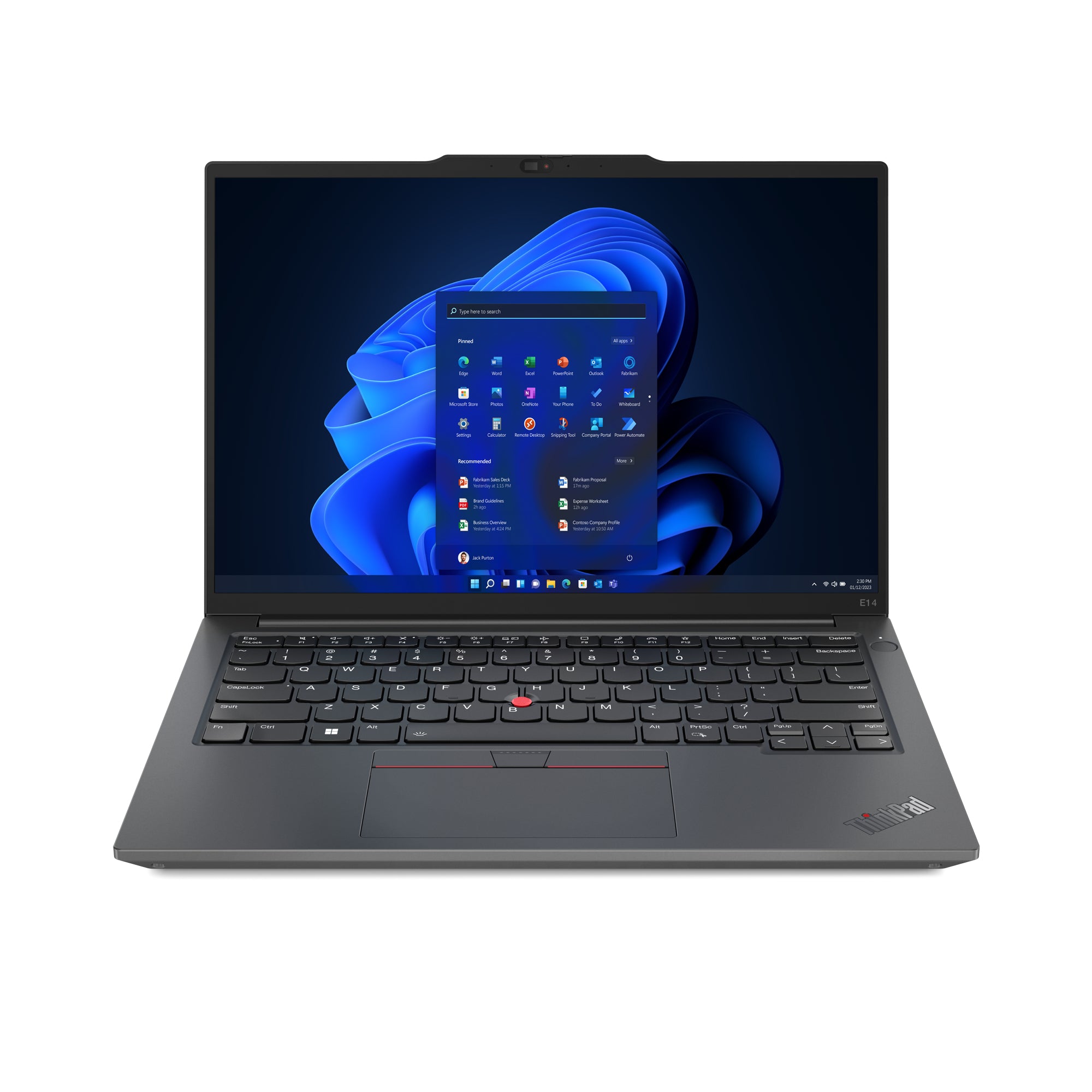ThinkPad E14 Gen 5 - 14 inch - AMD Ryzen 3 7330U - 8GB - 256GB SSD - Win 11 Pro [NEW DAMAGED BOX]