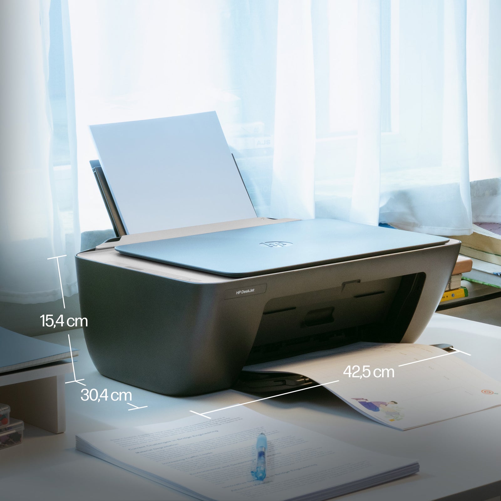 HP DeskJet 2920 Imprimante Tout-en-Un - Sans fil, Couleur, 7,5 ppm