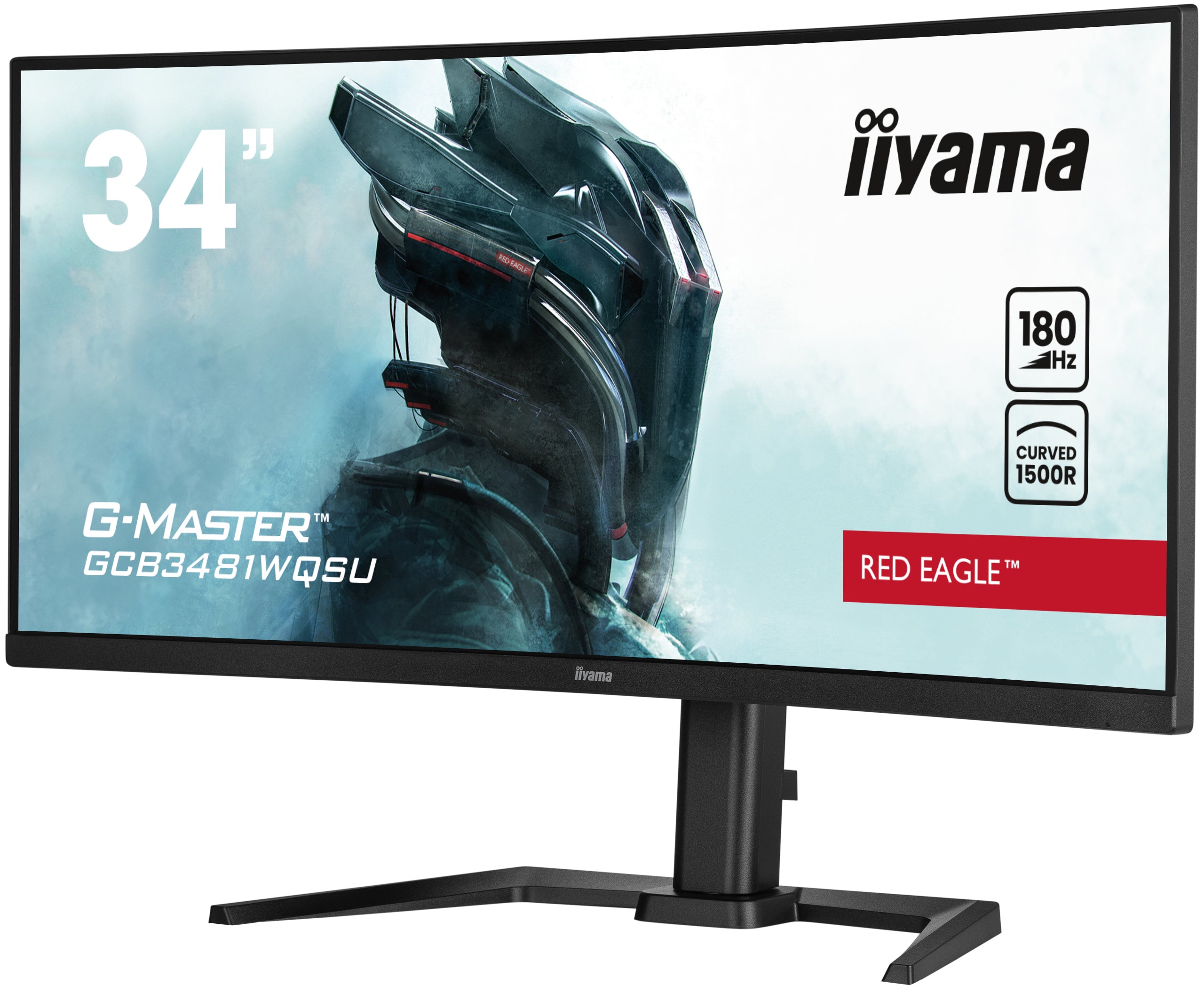 G-Master Red Eagle - Écran incurvé UltraWide Quad HD 34 pouces - 3440x1440