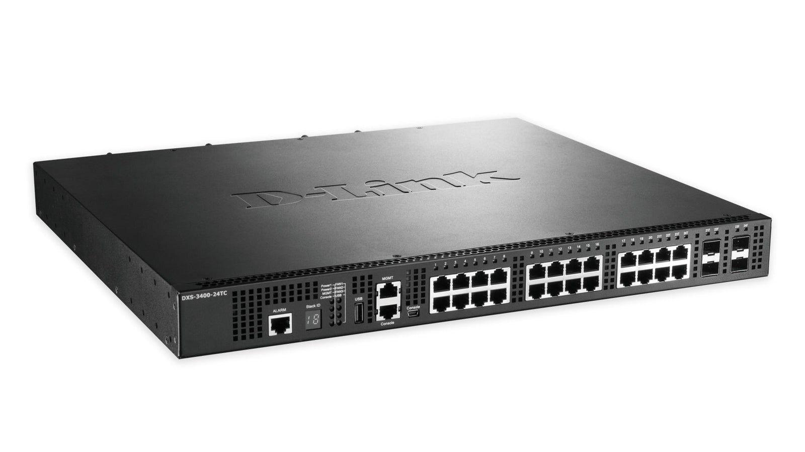D-Link DXS-3400-24TC netwerk-switch Managed L3 Gigabit Ethernet (10/100/1000) 1U Zwart DXS-3400-24TC - Compridis