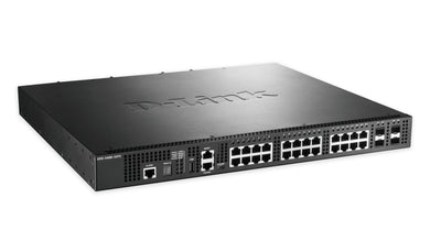 D-Link DXS-3400-24TC netwerk-switch Managed L3 Gigabit Ethernet (10/100/1000) 1U Zwart DXS-3400-24TC - Compridis