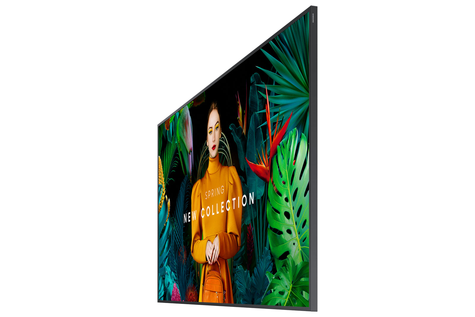 Samsung QB75C Écran plat de signalisation numérique 190,5 cm (75") LCD Wifi 350 cd/m² 4K Ultra HD Noir Intégré dans le processeur Tizen 16/7 LH75QBCEBGCXEN