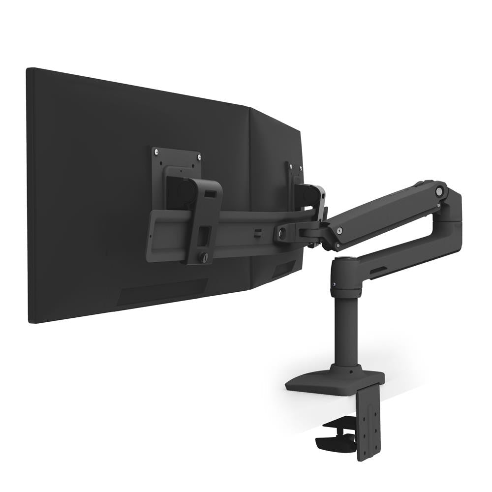 ERGOTRON LX Bureau Dubbele Directe Arm Zwart 45-489-224 - Compridis