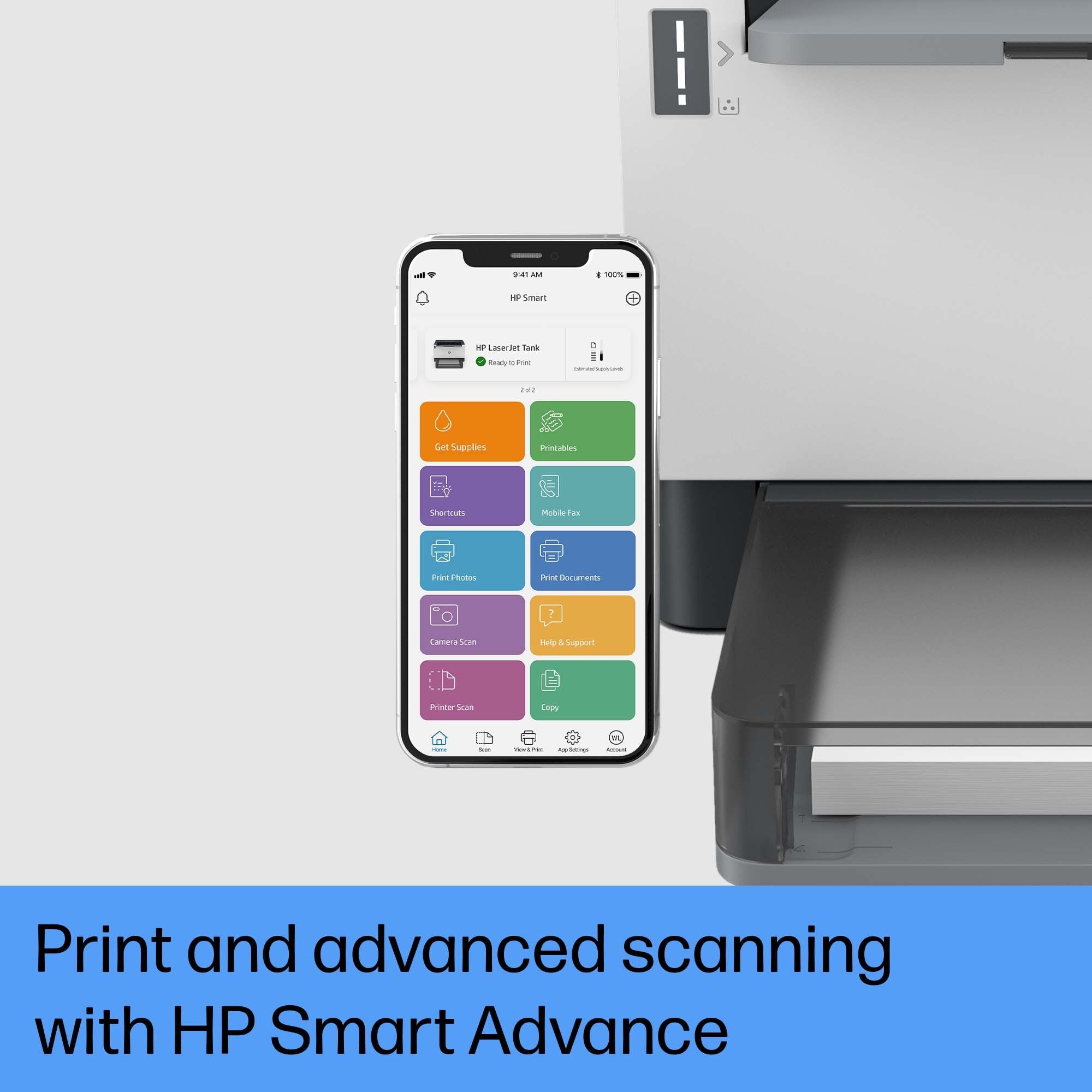 HP LaserJet Tank 2504dw Draadloos Zwart - wit Printer, Dubbelzijdig 2R7F4AB19 - Compridis