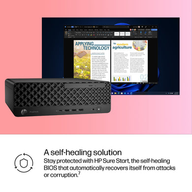 HP ProDesk 4 SFF G1i 9H7K4ET - Intel Core Ultra 5, 16GB RAM, 512GB SSD - Compridis