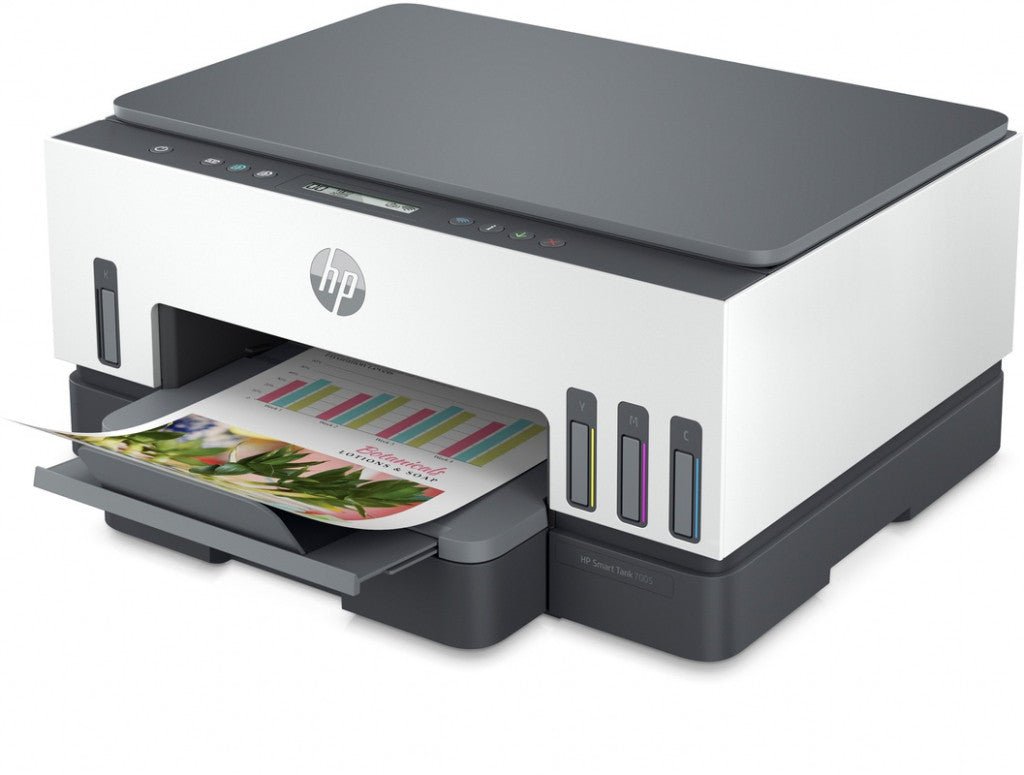 HP Smart Tank 7005 Draadloos All - in - One Kleur Printer, Dubbelzijdig printen; Kopieerapparaat, Scanner 28B54ABHC - Compridis