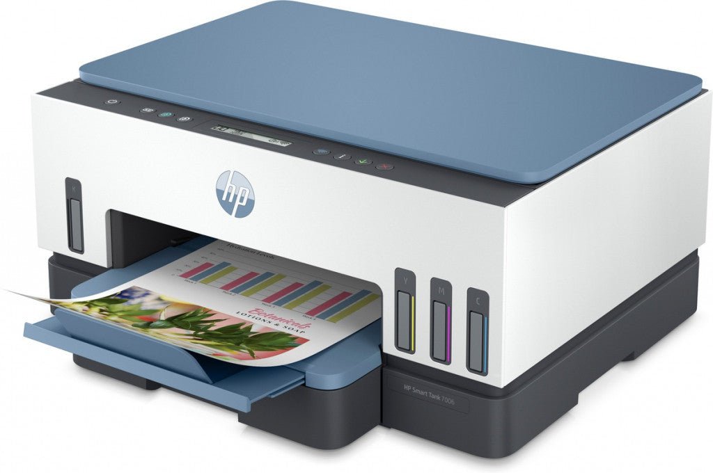 HP Smart Tank 7006 Draadloos All - in - One Kleur Printer, Dubbelzijdig printen; Kopieerapparaat, Scanner 28B55A - Compridis