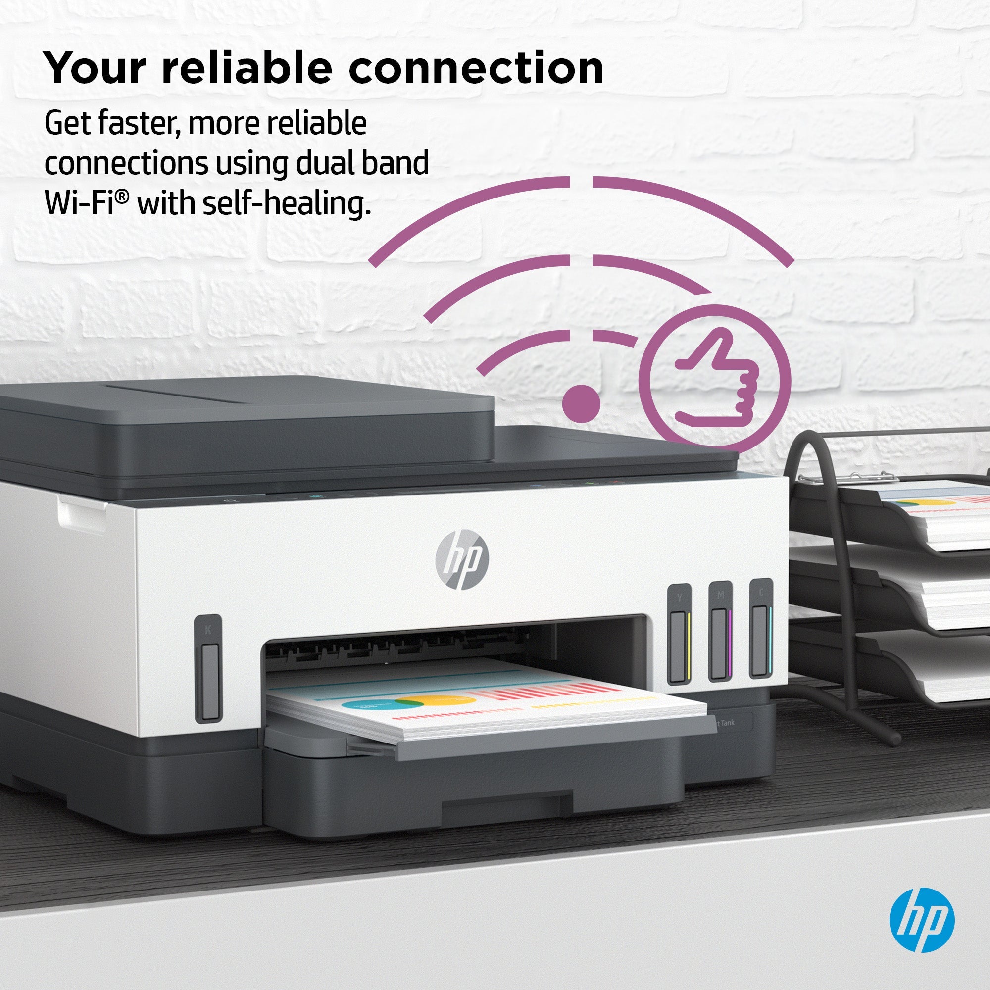 HP Smart Tank 7308 Draadloos All - in - One Kleur Printer 9B5C6ABHC - Compridis