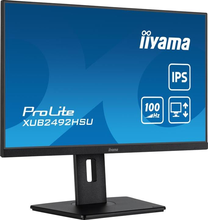 IIYAMA 24" IPS - 1920x1080 USB - C Dock LAN XUB2497HSN - B2A - Compridis