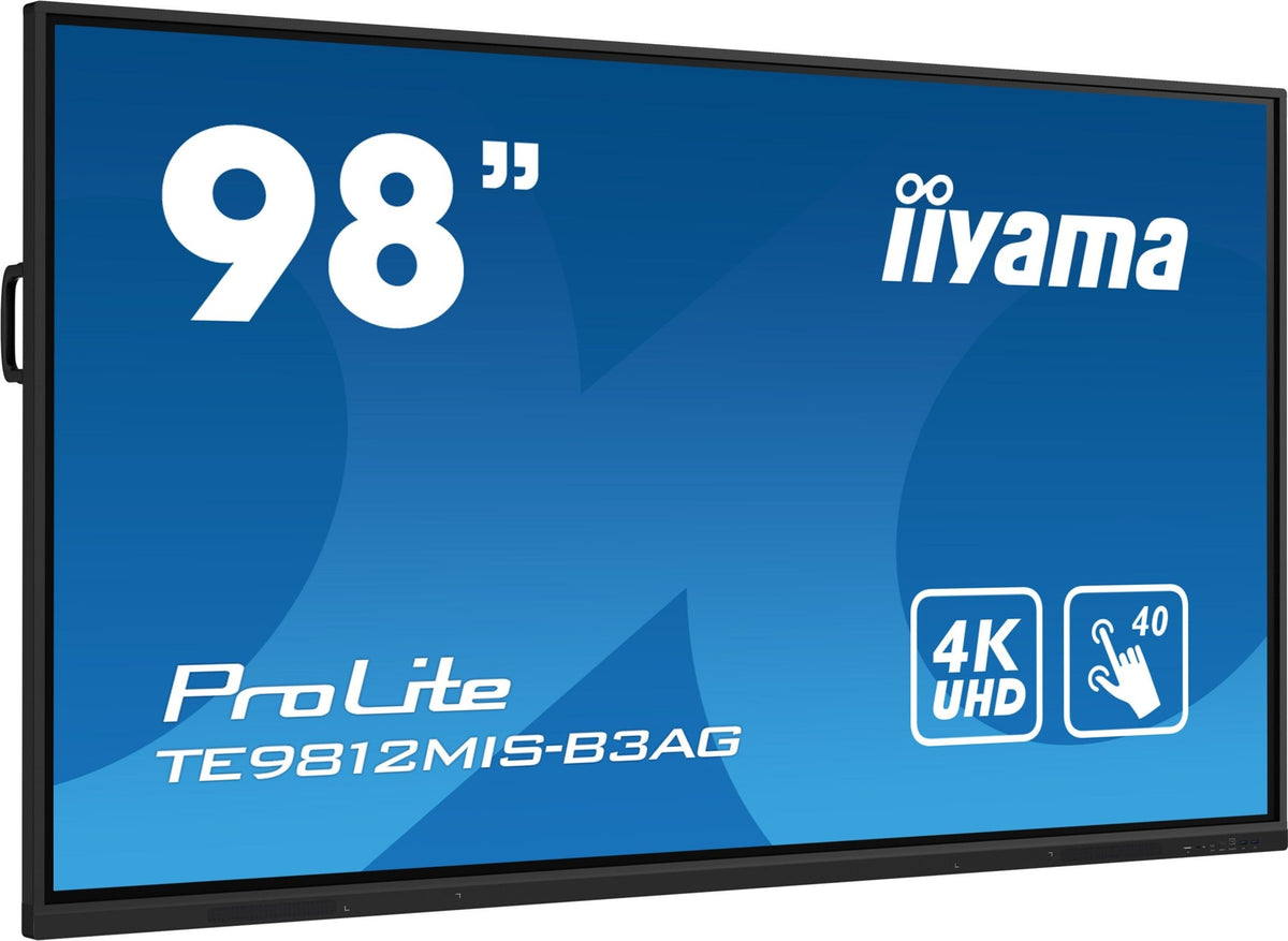 IIYAMA Touch 98" uhd TE9812MIS-B3AG - Compridis