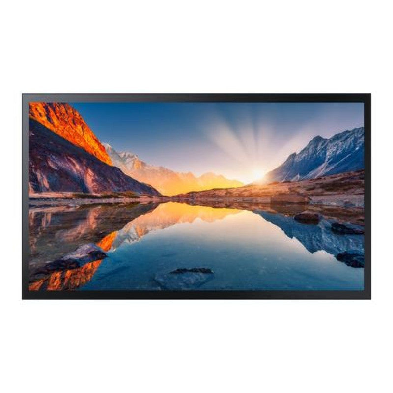Samsung QM55B-T Digital signage flat panel 139.7 cm (55") LCD Wi-Fi 400 cd/m² 4K Ultra HD Black Touchscreen Built-in processor Tizen 6.5 24/7 LH55QMBTBGCXEN