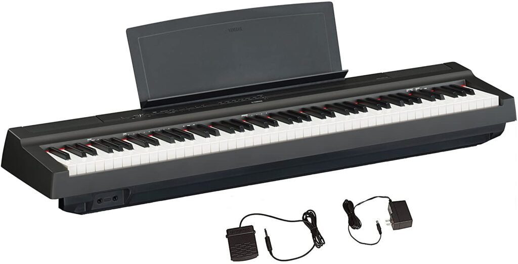 Yamaha P-125 clavier MIDI 88 touche(s) USB Blanc P-125WH