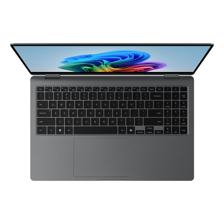 Samsung NP750QHAA-EXP Intel Core Ultra 7 256V Hybride (2-en-1) 39,6 cm (15.6") Écran tactile Full HD 16 Go LPDDR5x-SDRAM 512 Go SSD Wi-Fi 7 (802.11be) Windows 11 Home Gris NP750QHA-KA1NL
