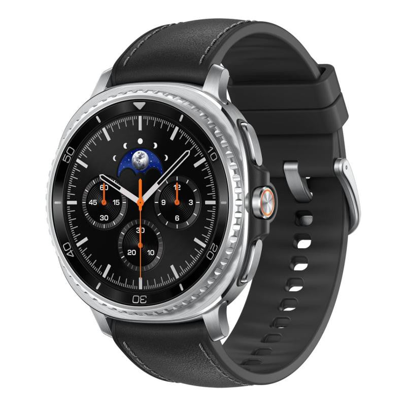 Samsung Galaxy Watch 8 Classic 3,3 cm (1.3") AMOLED 46 mm Numérique 438 x 438 pixels Écran tactile Argent Wifi GPS (satellite) SM-L500NZKAEUB